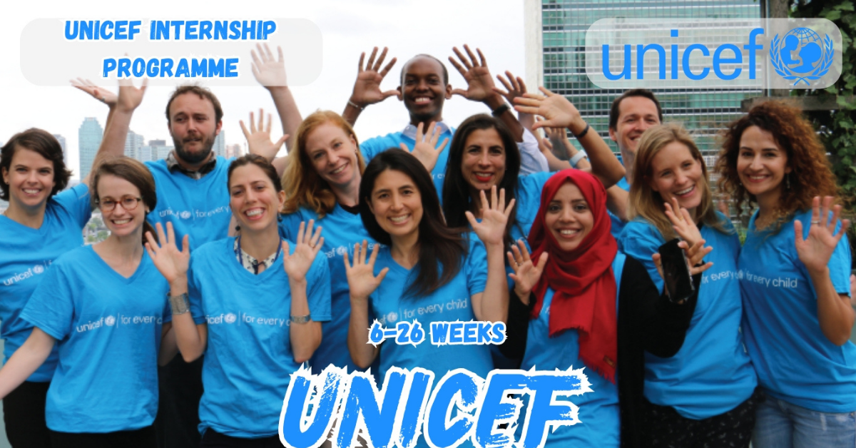 Calling All Students | Remote Internship Opportunities with the UNICEF 2026
