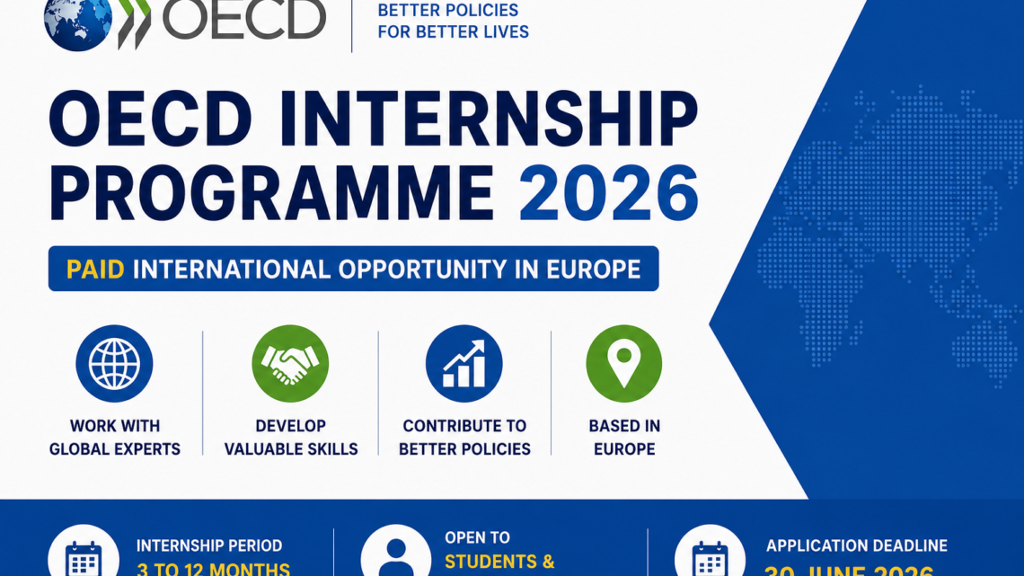 OECD Internship Programme 2026 — Paid International Opportunity in Europe