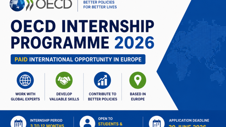 OECD Internship Programme 2026 — Paid International Opportunity in Europe