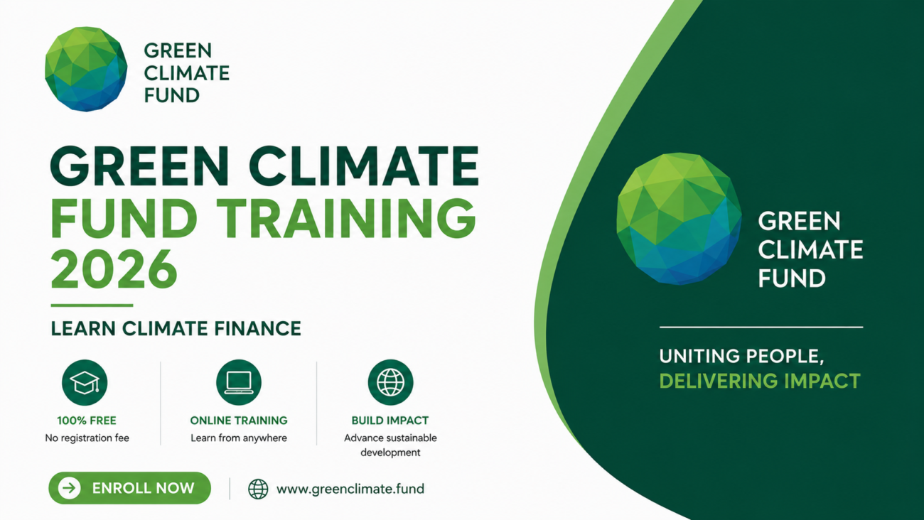 Green Climate Fund Training 2026 — Learn Climate Finance