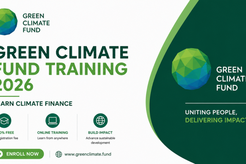 Green Climate Fund Training 2026 — Learn Climate Finance