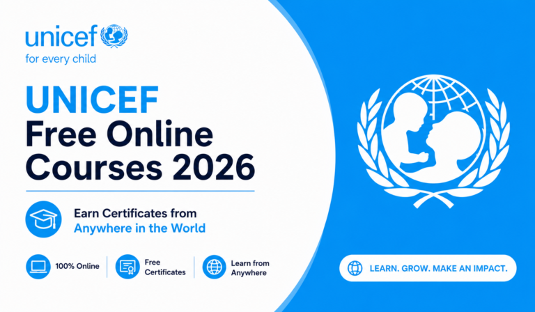 UNICEF Free Online Courses 2026: Earn Certificates from Anywhere in the World