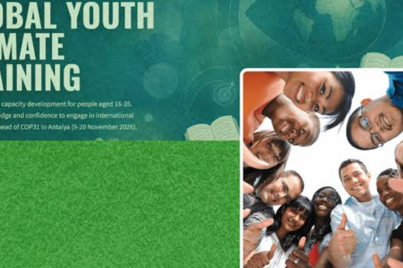 Global Youth Climate Training Programme 2026 Free Online Climate Policy Training for Young Leaders Ahead of COP31