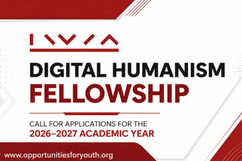 Digital Humanism Fellowship 2026–2027: Fully Funded Research Opportunity in Vienna, Austria