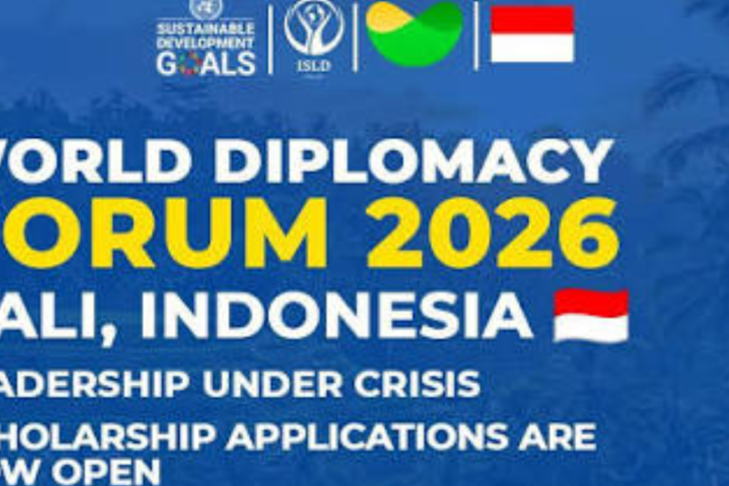 World Diplomacy Forum Bali 2026: 100+ Scholarships Available for Future Global Leaders in Indonesia