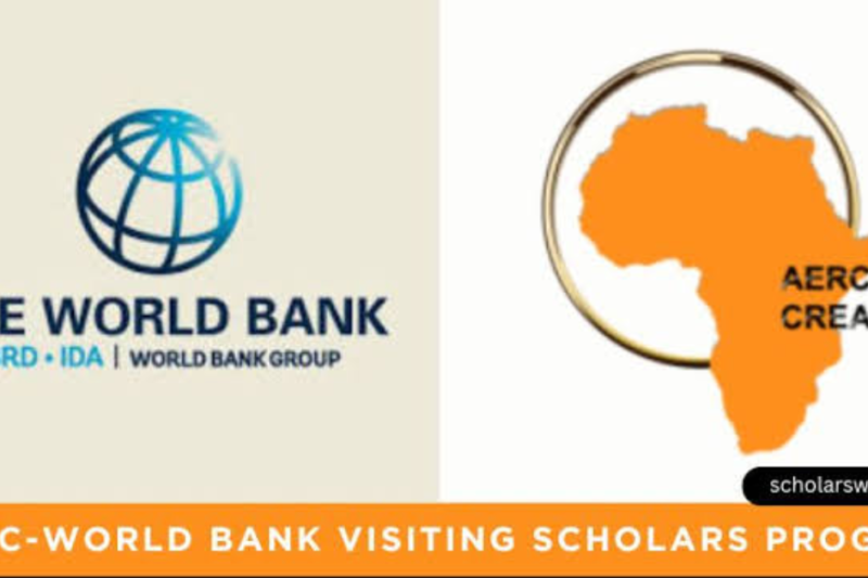 AERC-World Bank Visiting Scholars Program 2026: Research Fellowship for African Economists