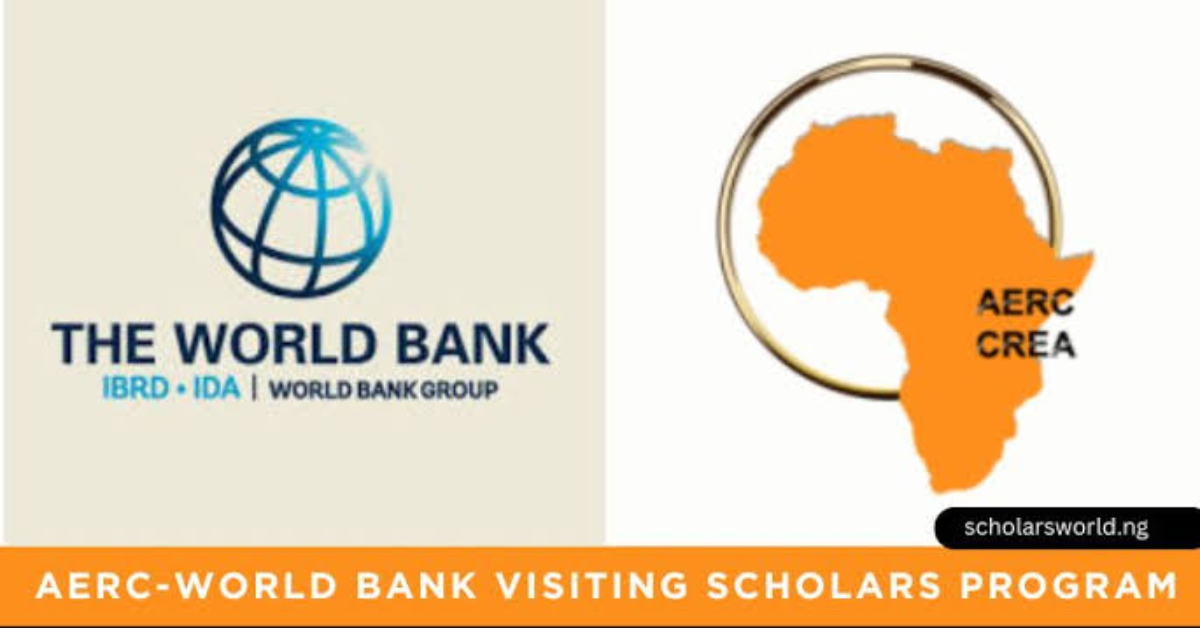 AERC-World Bank Visiting Scholars Program 2026: Research Fellowship for African Economists