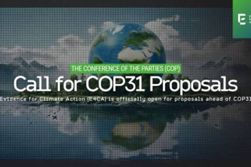 COP31 Call for Proposals 2026: Evidence for Climate Action Programme Invites Research Submissions