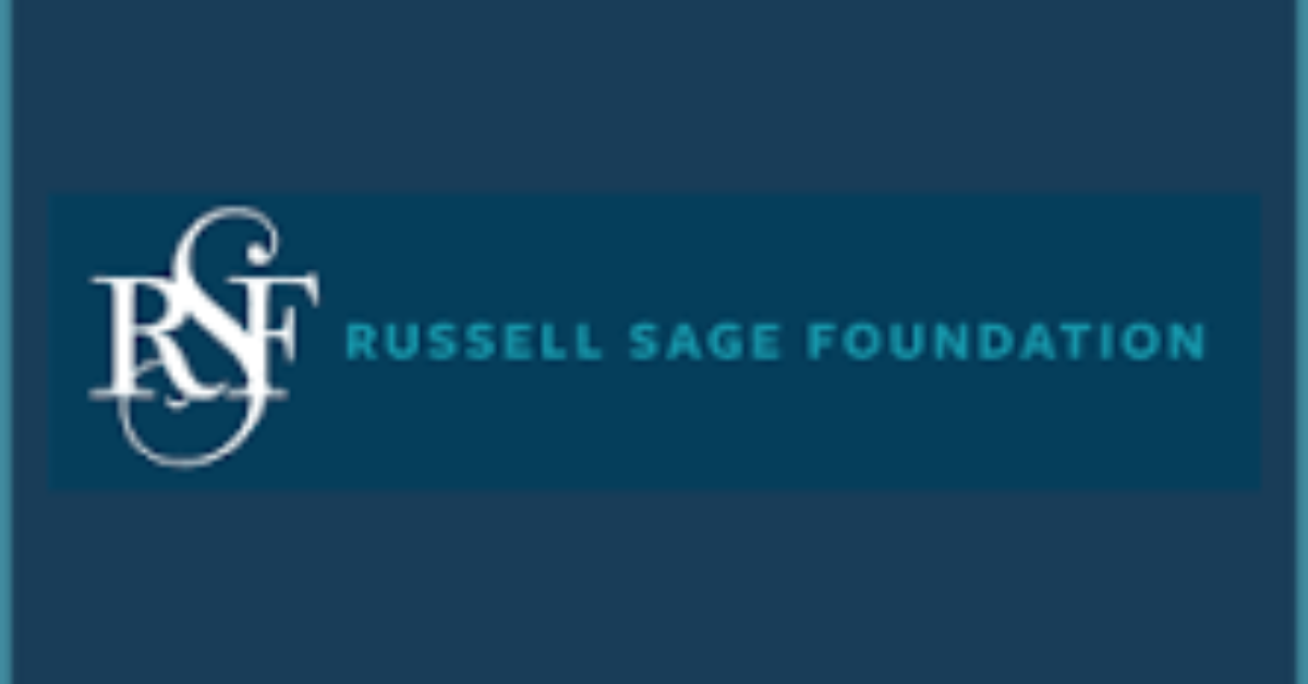 Russell Sage Foundation Visiting Scholars Program: Research Fellowship in the Social Sciences