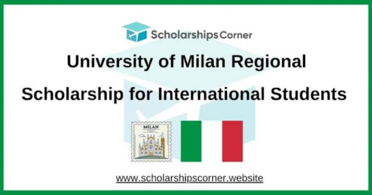 University of Milan Regional Scholarships 2026/27: Financial Support for International Students in Italy
