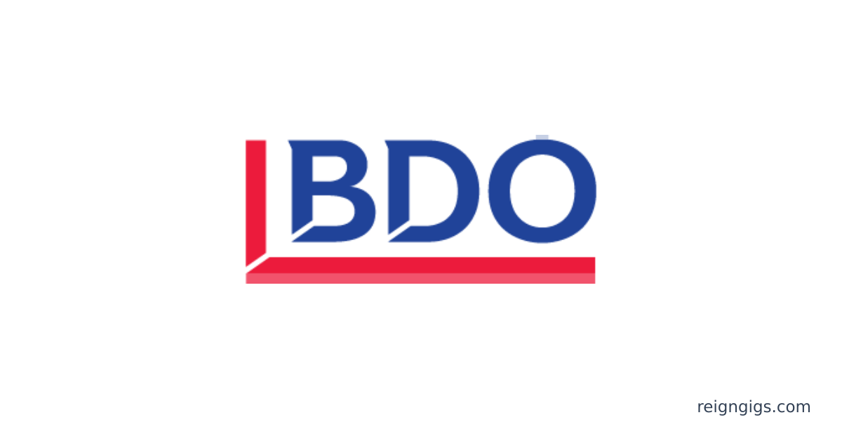 BDO Financial Services Internship 2027: Advisory Experience in Illovo
