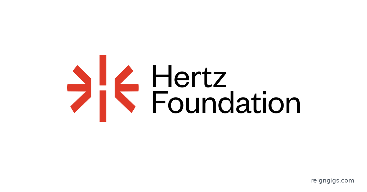 Hertz Fellowship 2027: Up to US$250,000 in PhD Funding